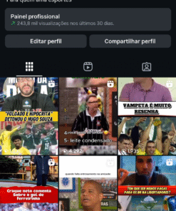 Conta Instagram esportivo