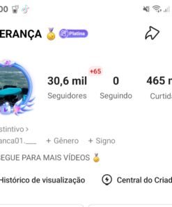 CONTA KWAI COM 30 MIL SEGUIDORES
