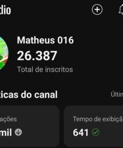 CANAL MONETIZADO 26,3K - MINECRAFT