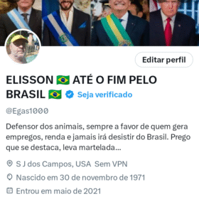 Conta no twitter com mais de 61,2 de seguidores sem nunca ter tomado nenhum block