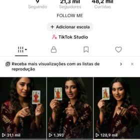 *CONTA TIKTOK A VENDA RECÉM MONETIZADA* *COM SEGUIDORES ORGÂNICOS*  21,3 mil Seguidores