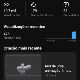 Canal não monetizado com uma quantia razoável de inscritos para começar 34 subscritores • 2 vídeos
