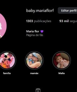 🔥 Vendo Perfil de Fã-Clube Maria Flor – 93K Seguidores e Alto Engajamento