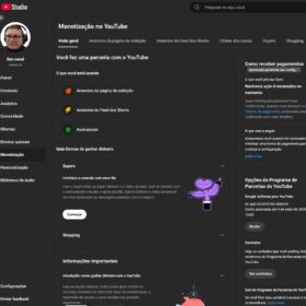 Canal gamer monetizado 1,49 mil inscritos