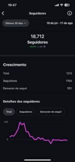 INSTAGRAM 18K+ TIKTOK 3K+ YOUTUBE 6K+ - Imagem 15