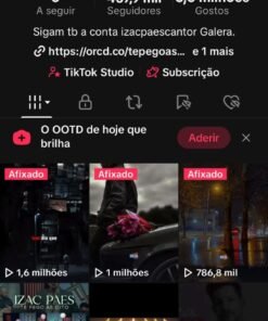 TIkToK com 457k Seguidores reais