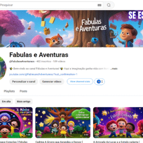 Canal infantil 482 inscritos