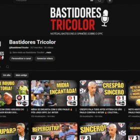 🔥 CANAL DARK PROMISSOR - NOTÍCIAS DO SPFC com 267 inscritos