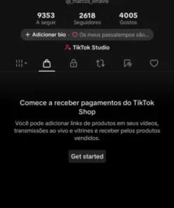 CONTA TIKTOK SHOP BR 3k CRESCENDO, SHOP LIBERADO SEM DOCUMENTO PRONTA PRA FATURAR (PROMOÇÃO + SUPORTE DE 7 DIAS)