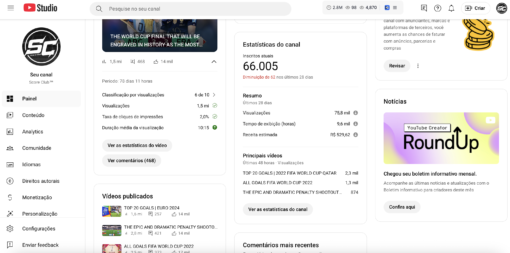 🎯 CANAL MONETIZADO À VENDA – 66 MIL INSCRITOS | ALGORITMICAMENTE ENGAJADO | PRONTO PRA QUALQUER NICHO! - Imagem 5