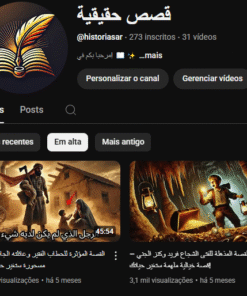 Canal de Historias em Árabe | Praticamente monetizado! 273 assinantes