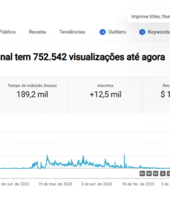Canal Religioso BR com 12k inscritos - Monetizado