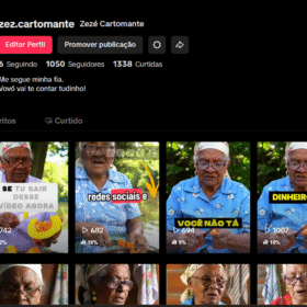 Tiktok Cartomante BR 1k de Seguidores R$ 200,00