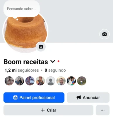 Vendo páigna Facebook 1 milhão e meio de seguidores