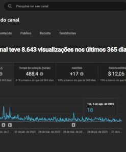 Canal do Youtube Monetizado 1263 inscritos - FAUCET PARA CRIPTO MOEDAS