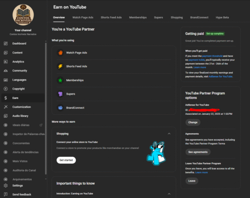 Canal BR 35k de Inscritos Monetizado - Era Religião e Oração - Imagem 5