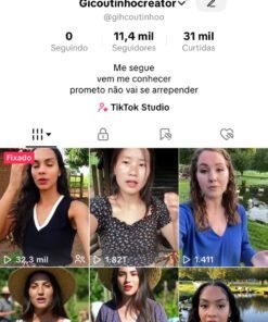 CONTA DO TIKTOK MONETIZADA 11K SEGUIDORES (BOM ENGAJAMENTO)