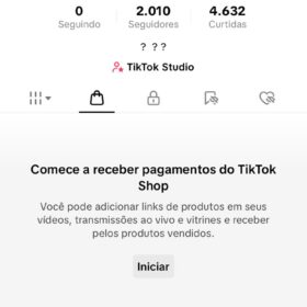 TIKTOK SHOP ATIVO 2k BOM ENGAJAMENTO NICHO FÁCIL DE PRODUZIR, MAS PODE TROCAR SEM RESTRIÇÕES (PODE ALTERAR EMAIL, SENHA, NOME, USUÁRIO ETC) SEM DOCUMENTAÇÃO PRONTO PRA PEGAR E VENDER QUALQUER DÚVIDA PODE MANDAR