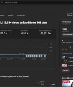 CANAL MONETIZADO EM COREANO COM RPM DE + DE $5 DÓLARS 15 mil inscritos