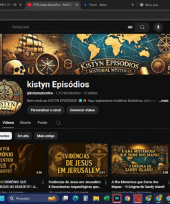 canal dark 1,12 mil inscritos