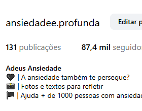 PÁGINA INSTAGRAM 90 MIL SEGUIDORES