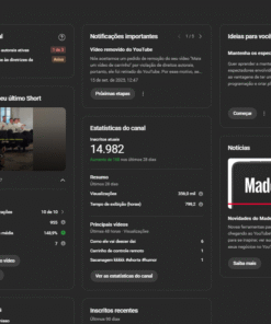 Canal YouTube 15k subs