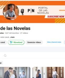 Portal de las Novelas Canal 3,6k dark de histórias