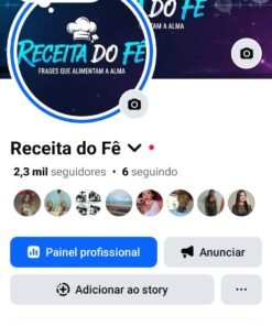 Página boa Receita do Fê  2,3 mil seguidores