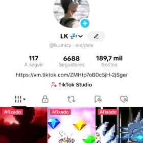 ???? CONTA DE TIKTOK COM 6K DE SEGUIDORES!!!