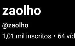 Canal Youtube de 1000 mil inscritos de shorts com mais de 5mil visualizações nos últimos shorts