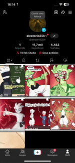 Conta MONETIZADA, SÓ POSTAR E FAZER DINHEIRO 11,7 mil Seguidores