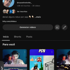 canal yt 1,06k de inscritos ✅✅ fácil de recomendar!!