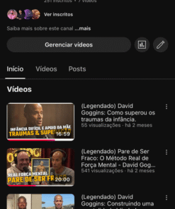 🚀 OPORTUNIDADE ÚNICA – Canal no YouTube à venda! 🚀 251 inscritos