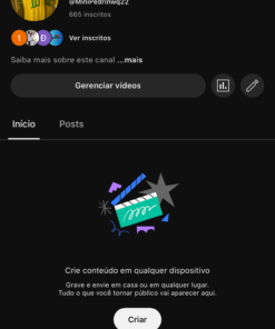 CONTA YOUTUBE DE FREE FIRE COM 665 INSCRITOS COM BOM ENGAJAMENTO!