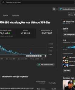 CANAL MONETIZADO EM RUSSO COM RPM DE + DE $5 DÓLARES 28.900 mil inscritos