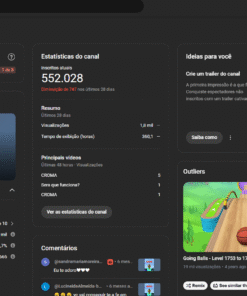 Canal com 552 mil inscritos, brasileiro de minecraft
