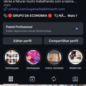 Instagram com 97K seguidores orgânicos
