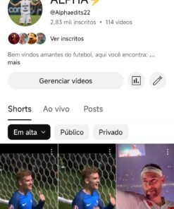 🔥 OPORTUNIDADE ÚNICA: Canal de Futebol no YouTube com 2.800 inscritos! ⚽