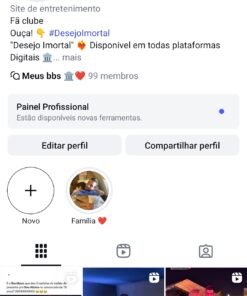 Combo 3 paginas Instagram 120k, 109k e 71k