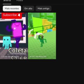 Canal De Roblox com 39 inscritos
