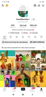 TIK TOK 43,4MIL SEGUIDORES MONETIZADO