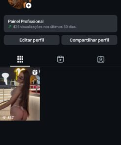 Conta Instagram com 2.136 seguidores