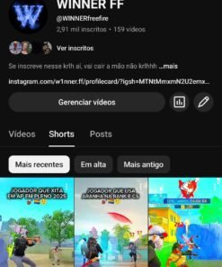 CANAL DO YT com 2.900 inscritos - GAMES