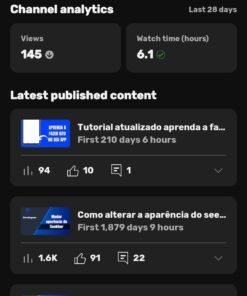 Canal Youtube Sketch Developers com 906 inscritos