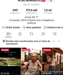 Conta Tiktok 171.4K Seguidores