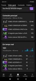 CANAL DO YOUTUBE 690+ INSCRITOS 450+ HORAS DE EXIBIÇÃO - Imagem 2