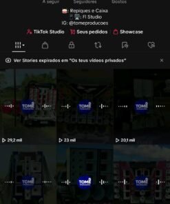 Conta tiktok a venda com a monetização de loja aberta 2117 Seguidores