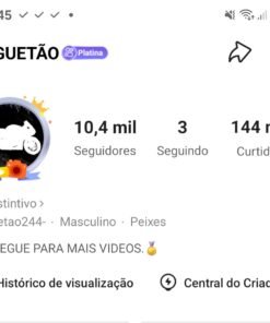 KWAI MONETIZADO COM 10 MIL SEGUIDORES