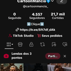 TIktok canal dark 4,5k viral com muitas visualizações
