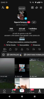 Conta do Tiktok 27K